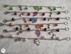 Absolutely adorable cute colourful enamel cat charm bracelet with matching beads and silver charms on stainless steel chain! Perfect gift for the cat lover in your life ❣️ Choose from six colours. Matching earrings also available. Cat Charm Bracelet, Cat Bracelet, Cat Charm, Cat Colors, Steel Chain, Stainless Steel Chain, Charm Bracelets, Cat Lover, Matching Earrings