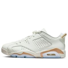 Jordan Brand will once again use an Air Jordan retro to celebrate Chinese New Year. This gold-accented Air Jordan 6 Low that’s arrived just in time for the observance of the annual holiday in 2022. Overall, the low-top flaunts a clean Spruce Aura build with contrasting Metallic Gold accents throughout. SKU: DH6928-073 Release Date: 4 Feb 2022 Color: Spruce Aura/Metallic Gold-Spruce Aura (AJ6/SNKR/Retro/Unisex/Low Top/Basketball/Wear-resistant) Air Jordan Retro, Air Jordan 6, Jordan 6, Air Jordans Retro, Lunar New, Jordan Retro, Just In Time, Chinese New Year, Release Date