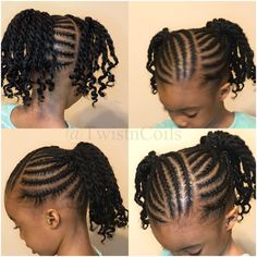 Braids And Twists, Kids Style Hair, Lil Girl Hairstyles, Toddler Hairstyles Girl, Natural Hairstyles For Kids, Girls Natural Hairstyles, Pelo Afro