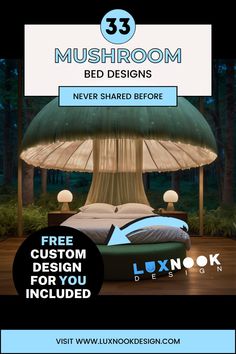 Mushroom Themed Beds: Sleep Under the Canopy of a Fairy Tale Fairy Tale Forest, A Fairy Tale