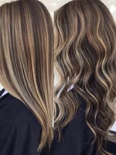 Caramel Highlights On Dark Brown, Dark Brown Straight Hair, Jayne Matthews, Good Haircut, Brown Straight Hair, Brown Hair With Caramel Highlights, Blonde Highlights On Dark Hair, Cotton Candy Hair