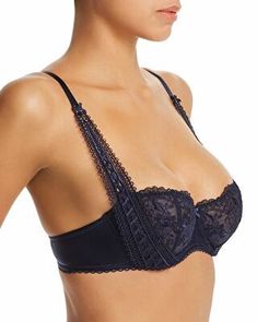 Sewing Bras, Half Cup Bra, Lingerie Inspiration, Design Moda, Bra Sets, Silk Lingerie, Beautiful Bra, Rive Gauche