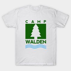 Camp Walden T-Shirt - Girls summer camp shirt for girls who love Camp Walden and want to wear the shirt all year round. Perfect for Camp Walden fans everywhere! Girls Camp Walden Tee. -- Choose from our vast selection of Crewneck and V-Neck T-Shirts to match with your favorite design to make the perfect custom graphic T-Shirt. Pick your favorite: Classic, Relaxed Fit, V-Neck, Tri-Blend, Dolman Extra Soft Tri-Blend, Slouchy V-Neck, Slouchy, Premium, Heavyweight, Curvy, Ringer, and Curvy V-Neck. C White Cotton T-shirt For Camping, Pre-shrunk Green T-shirt For Camping, Green Graphic Tee For Camping, Green Pre-shrunk T-shirt For Camping, White Cotton Camp Shirt For Camping, White Cotton Camp Shirt, Green Letter Print T-shirt For Camping, Camp Walden, Summer Camp Shirt