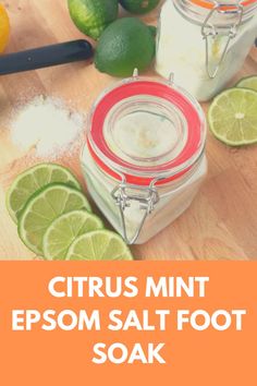 Diy Pedicure At Home, Glass Jar Crafts, Epsom Salt Foot Soak, Diy Apothecary, Diy Foot Soak, Diy Kids Activities, Foot Soak Recipe, Feet Pedicure, Diy Scrubs