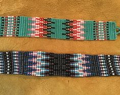 Southwestern Festival Cuff Bracelet With Round Beads, Southwestern Style Handwoven Bracelets, Native Indian Jewelry, Spirit Bear, Cuffs Bracelets, Turquoise Hoop Earrings, Feather Bracelet, Gilbert Az, American Indian Jewelry