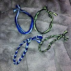 Nwt String Adjustable Bracelets! Either Make A Single, Braided, Or Fishtail Bracelets With Any Colors! This Is Perfect For Anyone Who Loves Wearing Bracelets! Mix & Match Colors! This Is Also Very Lightweight So It Barely Feels Like You Have Anything On! It Is Also Adjustable. (You Adjust It By The Knots) 4 For $15 Or 6 For $20 String Bracelet Color Combos, Bracelet Color Combos, Wearing Bracelets, Fishtail Bracelet, Diy Bracelets With String, String Bracelets, Match Colors, Bracelet Box, String Bracelet