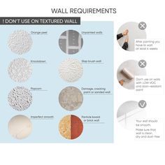 the instructions on how to use textured wallpapers for walls and ceilinging