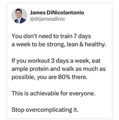 James Dinicolantonio, Mental Health Facts, Health Hacks, Gym Quote, Fitness Inspiration Body, Healthy Lifestyle Inspiration, Fit Board Workouts, Health Challenge