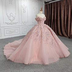 JANCEMBER Gorgeous Quinceanera Dresses Organza Ball Gown Sequined Evening dresses 2023 Pink Sweetheart DY9524 Bar Mitzvah – wedding dress | Filipina Debut, Heart Meanings, 2023 Evening Dress, Gown For Debut, Pink Quinceanera Dress, Disney Princess Gowns, Evening Dresses 2023, Dresses Organza