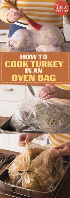 how to cook turkey in an oven bag