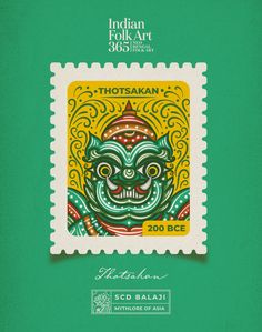 ⭐️ Thotsakan, 
also known as Ravana (in Thai Mythlore), is a character from Hindu mythology and the primary antagonist in the Indian epic, the Ramayana. This name is commonly used in Thailand, Cambodia, and some other Southeast Asian countries, where the Ramayana has had a significant influence on their cultures and traditions. Indian Mythology Illustration, Modern Indian Design, Indian Gods Illustration, Indian Illustration Culture, Indian Culture Illustration, Indian Branding, Hindu Design, Indian Graphic Design