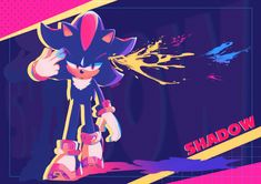 an image of shadow from sonic the hedgehog