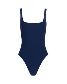 The Rolls Royce of one-pieces, this essential style is cut in our luxury French compression fabric that targets key problem areas. The timeless silhouette, designed to enhance your curves, makes this a universally flattering style. The built-in shelf bra offers an all-in-one body solution. A chic square neckline and wide straps highlight a supported bust. For extra lift, pair with our Invisible Swim Bra. 4x more compression than other swimsuits Built-in shapewear smooths and sculpts 360 degree s Elegant Compressive Full Coverage Swimwear, Sleeveless Compressive Smoothing Swimwear, Compressive Smoothing Sleeveless Swimwear, Full Coverage Sculpting Swimwear With Seamless Construction, Full Coverage Sculpting Seamless Swimwear, Sculpting Elastane Swimwear, Summer Elastane Swimwear, Compressive Lined Swimwear, Second-skin Elastane Swimwear With Square Neck