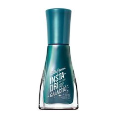 The Galactic collection is inspired by the deep dimensions of the galaxy. These 8 Sally Hansen Insta-Dri magnetizing nail polish lacquers will make you shine like the stars in the sky! Dries in 60 seconds. 1 Stroke. 1 Coat. Done. No wait. No smudge. HOW TO USE: Apply one coat of this Sally Hansen Insta-Dri nail polish to clean, dry nails and allow to dry for 1 minute. Metallic Blue Nails, Shine Like The Stars, Future Nails, Sally Hansen Nail Polish, Mastic Gum, Quick Dry Nail Polish, Sally Hansen Nails, Stars In The Sky, Music Happy