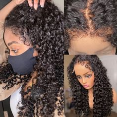 PRICES MAY VARY. 1.Kinky Edge Hairline Wig Material:100% Brazilian Virgin Human Hair. Can Be Dyed,Permed,Bleached,Highlighted,Straighten or Styled As Your Own Hair. Unprocessed natural black color take color and hold curls well. 2.Curly Baby Hair Curly Wig:It's thicker at 180% density. The most realistic hairline. More natural than traditional baby hair. Do not need to spend long time to make your baby hair. No tangle and shedding. 3.13x4 Lace Front Wig:13x4 Lace front wig free part big lace par Glueless Frontal Wig, Edges Wig, Curly Edges, Curly Lace Wig, Bob Lace Front Wigs, Curly Lace Front Wigs, Hair Mousse, Lace Closure Wig, Frontal Wig