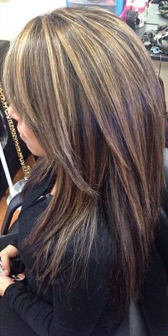 Highlights Chunky, Blonde Aesthetic, Hair Blond, Hair Idea, Brown Balayage, Super Hair, Hair Medium