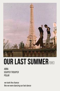 Our last summer aesthetic Paris romance poster. mamma mia poster Harry Styles Songs, Harry Styles Poster, Music Poster Ideas, Summer Poster, Music Poster Design, Dorm Posters, Summer Songs, Movie Poster Wall