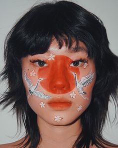 Maquillage On Fleek, Face Art Makeup, Painted Face, Art Pop, Fantasy Makeup, 인물 사진