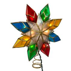 UL0118/M Holiday/Christmas/Christmas Ornaments and Tree Toppers Parol Making, Star Sketch, Rustic Christmas Decorations, Lighted Tree Topper, Modern Home Accessories, Seasonal Decor Ideas, Christmas Looks, Santa Tree, Lantern Ideas