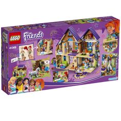 the lego friends house is in its box