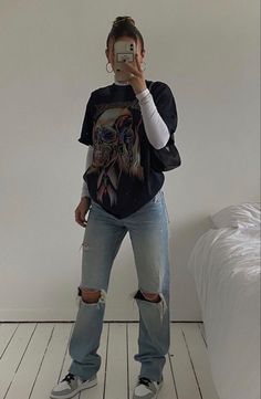 Baggy Girls Outfit, Girls Baggy Outfits, Baggy Clothes Outfit Aesthetic, Aesthetic Baggy Outfit, Outfits Tomboy Style, Baggy Clothes Aesthetic, Baggy Clothing, Baggy Outfit Ideas, Mommy Outfits