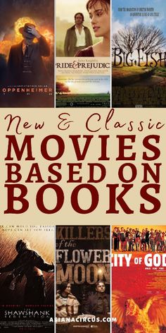 new and classic movies based on books