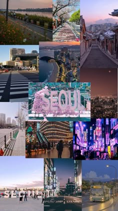 Seoul 
Day
Night Korea Aesthetic Wallpaper, South Korea Aesthetic, Korea Aesthetic, Level 7, Aesthetic Wallpaper, Around The World, Wallpapers