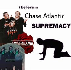 an advertisement for the release of chase atlantic's new album, submeracy