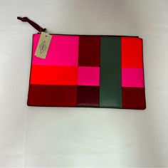 Fossil Wine Multi-Color Patchwork Leather & Suede Xl Zip Clutch Wallet Wristlet. Unused With Tags Vintage Look Trendy Red Clutch With Zipper Closure, Multicolor Leather Rectangular Clutch, Red Trendy Wristlet For Everyday Use, Multicolor Rectangular Leather Clutch, Trendy Red Wristlet For Everyday Use, Red Rectangular Clutch With Zipper, Red Rectangular Clutch With Zipper Closure, Trendy Multicolor Clutch Wristlet, Multicolor Rectangular Wristlet With Zipper Closure