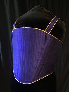 Royal Ceremonial Fitted Sets, Royal Fitted Ceremonial Sets, Fitted Purple Raw Silk Sets, Ceremonial Fitted Raw Silk Sets, Period Dress, Old West, 16th Century, Corsets, Square Necklines