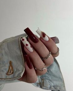 #christmas nails #november nails ideas #nail design #nail inspo #elegant nails #prom nails #trendy nails #cool nail inspo #nude nail designs #nail types #fall nail design #coffin nails #grad nails #nail art automne 2024 #winter nails #nail ideas #acrylic nails #fall seasons nails #ongle autumne #manucure automne 2024 #autumn acrylic nails #simple autumn nails #holiday nails #turkey nails #literally me #fall nails #christmas wallpaper #lyrics #mincraft idea houses #layered look inspo #xmas nails Red Nail Art Designs, Red Nail Art, Square Nail Designs, Beige Nails, Nail Art Ideas, Classy Nails, Funky Nails, Nail Technician