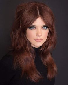 Be On Trend: 21 Red Brown Hair Color Sun Tea Hair Color, Dark Hair Dyed Red, Dark Ginger Hair, Red Brown Hair Color, Chestnut Hair, Hair Magic, Red Hair Inspo, Hair Color Options