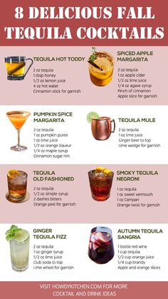 the 8 delicious fall tequila cocktails