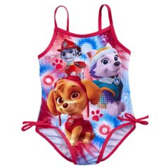 Get Ready For Some Fun In The Sun With This Paw Patrol Toddler Girl Swimsuit! Featuring Everyone's Favorite Characters Skye And Everest, This One-Piece Swimsuit Is Perfect For A Day At The Pool Or Beach. The Multicolor Design Is Eye-Catching And Will Make Your Little One Stand Out In A Crowd. With A Size Of 2t, It's Ideal For Toddlers Who Want To Make A Splash. This Swimsuit Is Brand New And Has Never Been Worn. It's Made Of High-Quality Materials That Are Durable And Comfortable To Wear. The Br Cute Cartoon Print Swimwear For The Beach, Cute Cartoon Print Swimwear For Beach, Cute Cartoon Print Swimwear For Summer, Cute Cartoon Print Summer Swimwear, Cute Summer Swimwear With Cartoon Print, Fun Character Print Swimwear For Playtime, Cute Character Print Swimwear For Beach, Cute Swimwear With Character Print For The Beach, Cute Character Print Beach Swimwear