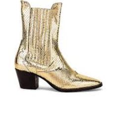 Fun, Gold Boots. Some Wear But In Very Good Condition. Original Box. Beatles Shoes Boots, Beatle Boots, Gold Boots, Paris Texas, Shoes Heels Boots, The Beatles, Shoes Women Heels, Heeled Boots, Atlanta