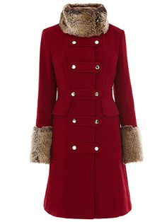 Moncler Coat, Karen Millen Dress, Best Winter Coats, Fur Trim Coat, Fashion Winter, Winter Coats, Warm Coat