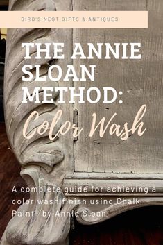 the annie sloan method color wash