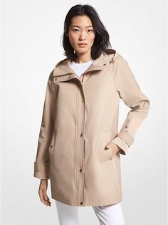 Minute By Minute, Minimalist Jacket, Weather Change, Hooded Raincoat, Raincoats For Women, In Between, Almost Perfect, Light Jacket, Color Khaki