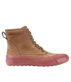 Women's Bar Harbor Duck Boots | Boots at L.L.Bean Rain Boots Fashion, Womens Duck Boots, Winter Leather Boots, Bean Boots, Duck Boots, Boots And Sneakers, Shop Mens Clothing, Nubuck Leather, Boots For Sale