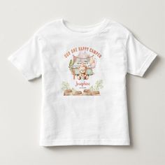 Happy Camper Summer 2nd Birthday Girl Toddler T-shirt