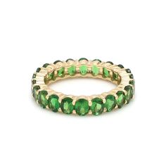 Tsavorite garnet oval cut eternity band ring gold | Natural green garnet eternity ring gold | Garnet birthstone ring gold | Oval garnet ring STONE DETAILS: ✦ Gemstone : Tsavorite Garnet ✦ Gemstone Type : Natural ✦ Gemstone Size : 4x3 MM ✦ Gemstone Shape : Oval Cut ✦ Number of gemstones : 21 ✦ Gemstone Weight : 5-6 Carats ✦ Gemstone Grade : AAAA METAL DETAILS : ✦ Metal : 14K/18K Gold ✦ Metal Color : Yellow / White / Rose Gold ✦ Setting : Prong Setting ✦ Ring Box : Yes SHIPPING DETAILS : ✦ Shipped 14k Gold Green Half Eternity Jewelry, Green 14k Gold Half Eternity Jewelry, Tsavorite Eternity Ring, Classic Green Gemstone Eternity Band, Memory Ring, Garnet Birthstone, Eternity Ring Gold, Rainbow Sapphires, Tsavorite Garnet