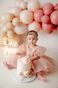 Bay Area Cake Smash Photographer | Twin Dragonflies Photography Studio, LLC 1st Bday Cake, Cake Photoshoot, Cake Smash Theme, Fam Pics, Bday Shoot, Smash Cake Girl