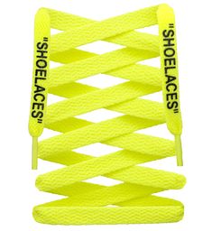 Replacement shoelaces Heat pressed print Text is printed on both sides and ends Width: 0.7cm 1 pair (2 shoelaces) Heat Press Printing, Quotation Marks, Sneaker Collection, Flat Design, Neon Yellow, Text Color, Design Element, Yellow Black, Heat Press