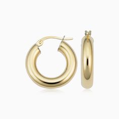 Everything Bold Midi Hoops Karat Sizes, Everyday Jewelry Gold, Petite Necklace, Bold Necklace, Evil Eye Pendant, Solid Gold Jewelry, Yellow Gold Chain, Gold Price, Gold Collection