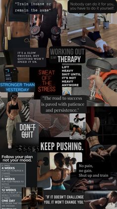 Morning Workout Aesthetic, Workout Vision Board, Workout Collage, Morrigan Aesthetic, Healthy Habits Motivation, Winter Arc, Vision Board Goals, Gym Girl