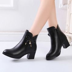 Platform Height:0-3cm Upper Material:PU Boot Height:Ankle Closure Type:Zip Boot Type:Basic Toe Shape:Round Toe Heel Height:High (5cm-8cm) Heel Type:Square heel Model Number:Women Shoes Season:Spring/Autumn Pattern Type:Solid Outsole Material:Rubber Fit:Fits true to size, take your normal size Fashion Element:Sewing Department Name:Adult Item Type:Boots Winter Ankle Lace-up Boots With Zipper, Winter Martin Boots With Zipper And Flat Heel, Winter Mid-calf Boots With Zipper Closure And Round Toe, Winter Mid-calf Boots With Zipper And Round Toe, Winter Boots With Zipper Closure And Flat Heel, Winter Ankle Martin Boots With Zipper, Winter High Heel Boots With Zipper Closure, Winter High Heel Boots With Zipper, Winter High Heeled Boots With Zipper Closure