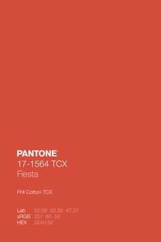 the pantone logo is shown on an orange background with red and white colors in it