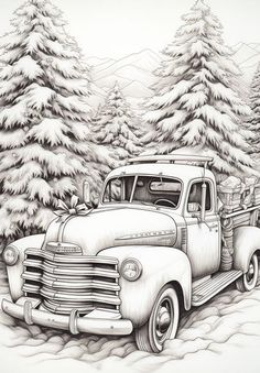 Learning Through Christmas Coloring Pages 3d Christmas Coloring Pages, Christmas Sketch Ideas, Cute Coloring Pages For Adults, Adult Christmas Coloring Pages, Christmas Scene Drawing, Christmas Coloring Pages For Adults, Coloring Pages Christmas, Beginner Sketches, Wood Burning Stencils