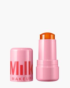 An award-winning, long-lasting jelly blush and lip stain with a hydrating, bouncy texture that glides on for a sheer, buildable burst of color. 0.17 OZ / 5G Milk Jelly Blush, Jelly Blush, Lip And Cheek Stain, Milk Jelly, Jelly Tint, Cheek Stain, Milk Makeup, Lip Stain, Small Things