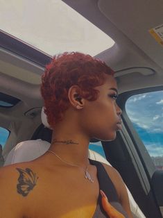 Short Hair Pixie Cuts Black Women, Short Red Hair, Short Hair Images, Short Hair Black